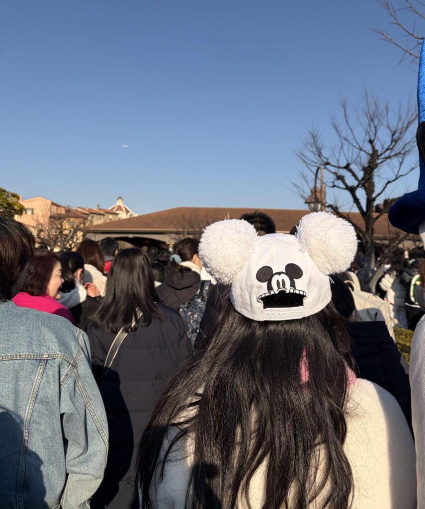 7：50の開園前の様子.
もうすでにたくさんの人。
