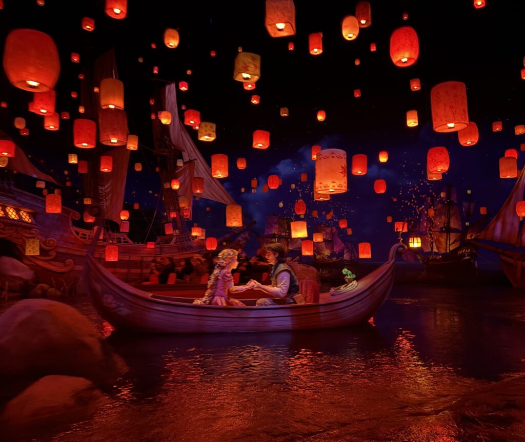 ラプンツェルのランタンフェスティバルの世界