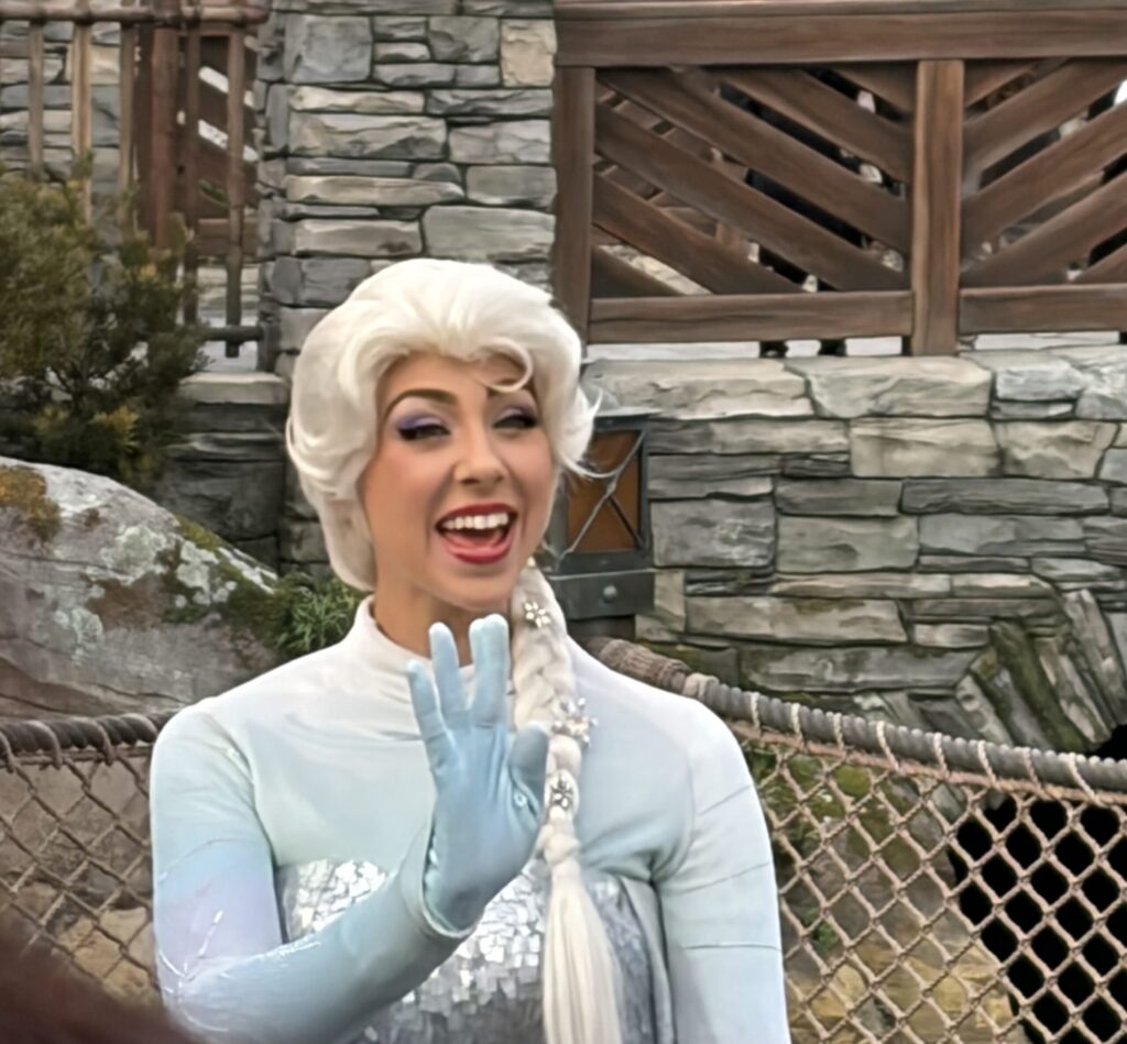 エルサに会えた