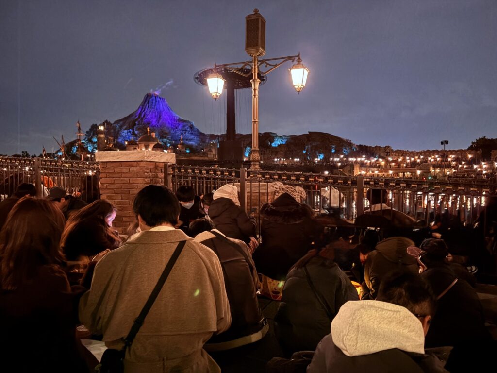 ビリーブが始まるまでの場所取り