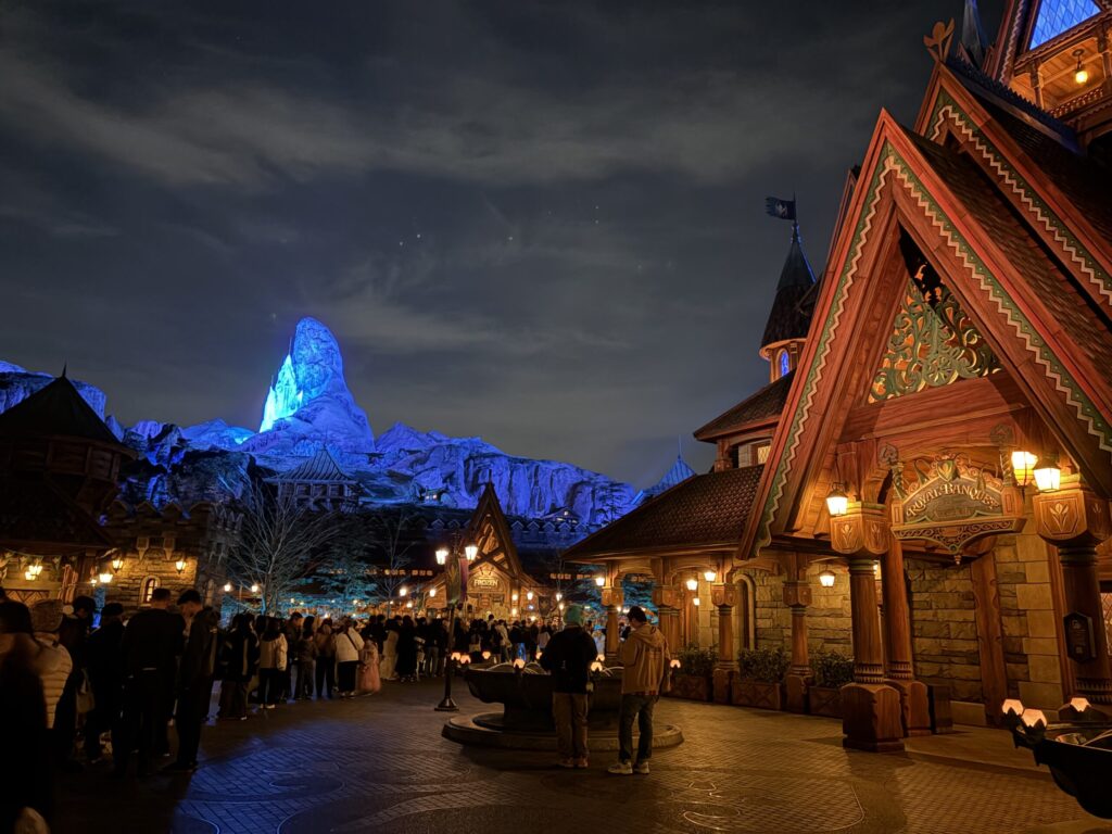 夜のアレンデール素敵