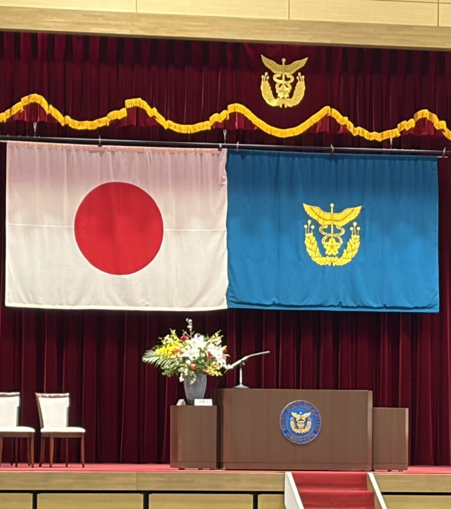 防衛医大学校の卒業式会場（体育移管）